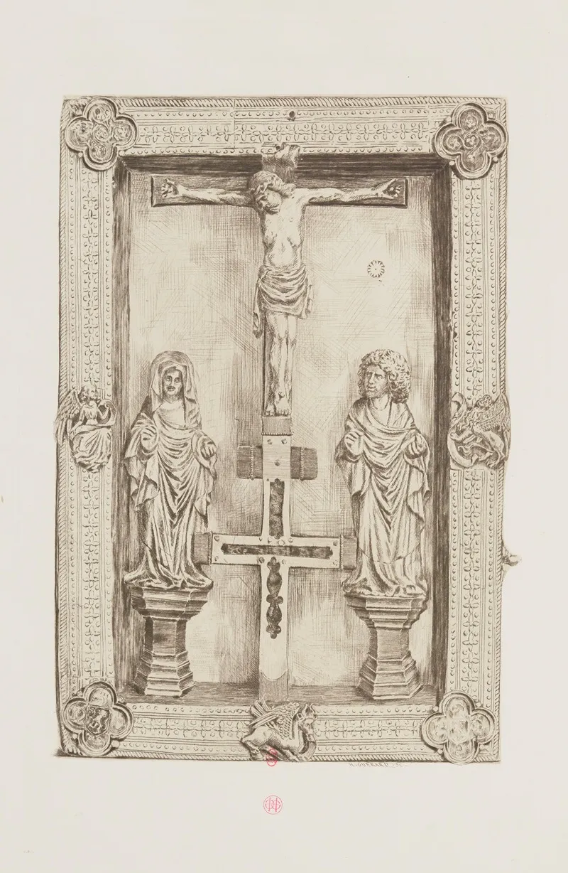 Reliure Byzantine En Argent Repousse Et Dore