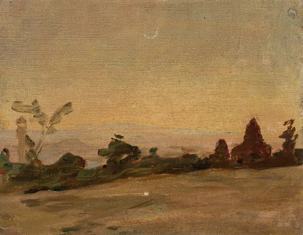 Remote Moonlit Landscape In India From The Journey To India