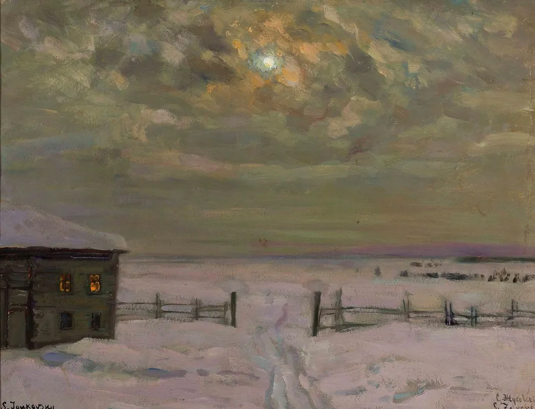 Remote Russian North by Stanislaw Zukowski - Canvas Print