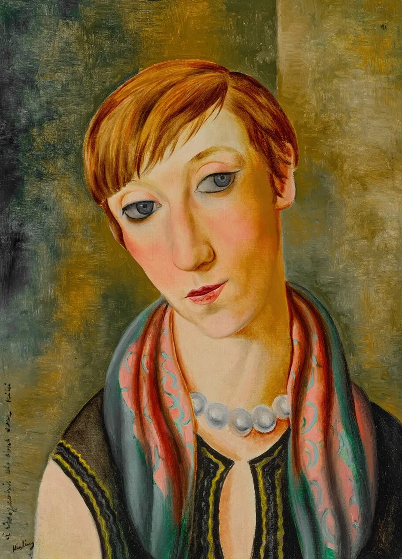 Renee Kisling by Moïse Kisling - Canvas Print