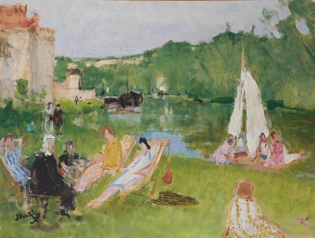 Repos Au Bord De La Seine