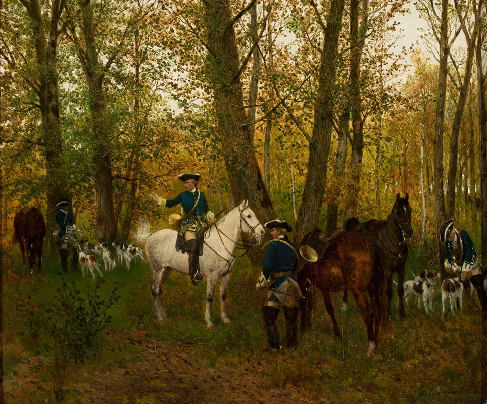 Resting On A Hunt