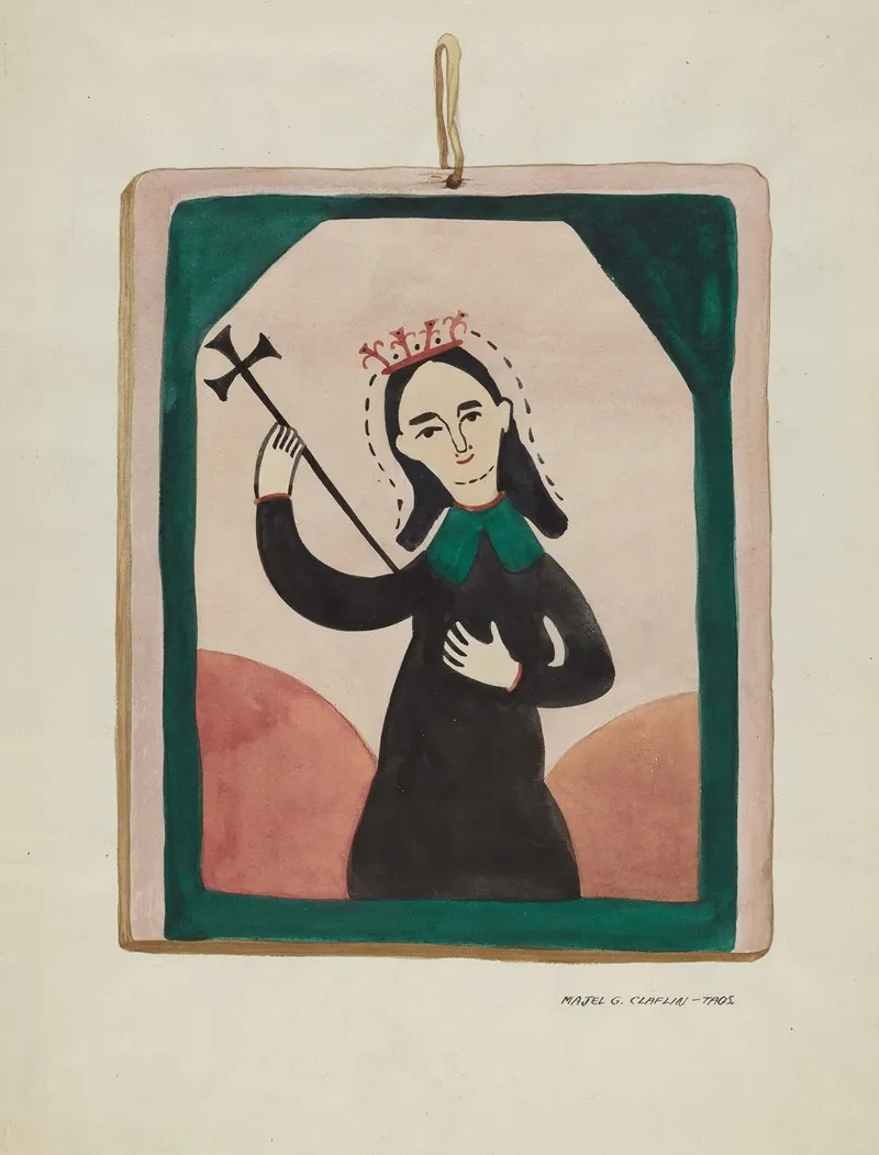 Retablo Virgin