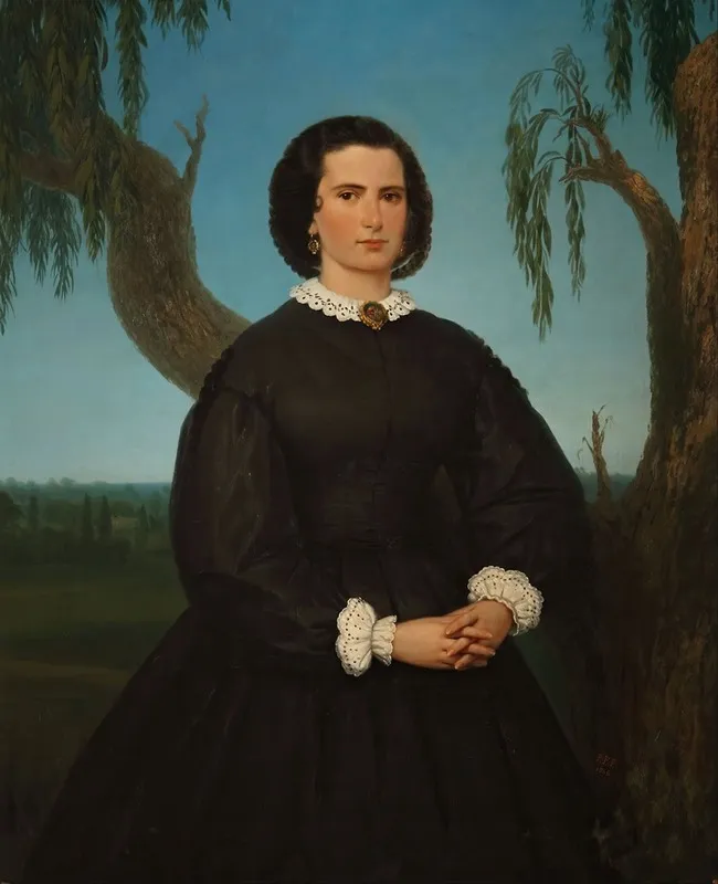 Retrato De Dona Josefa Saenz Valiente