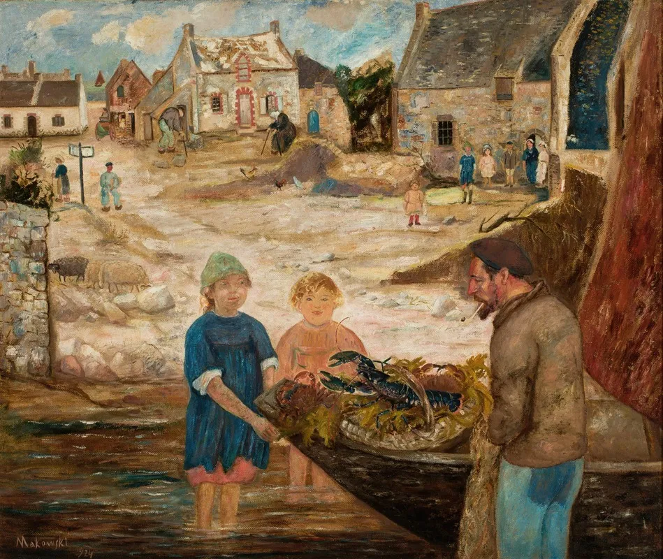 Return From A Crayfish Fishing Trip