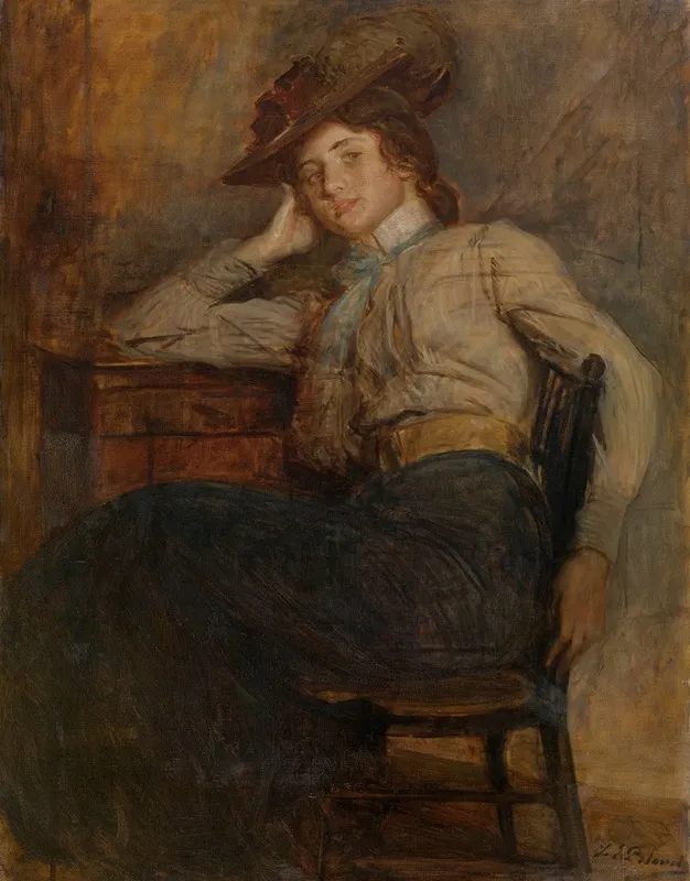 Reverie 23 by Jacques-Émile Blanche - Canvas Print