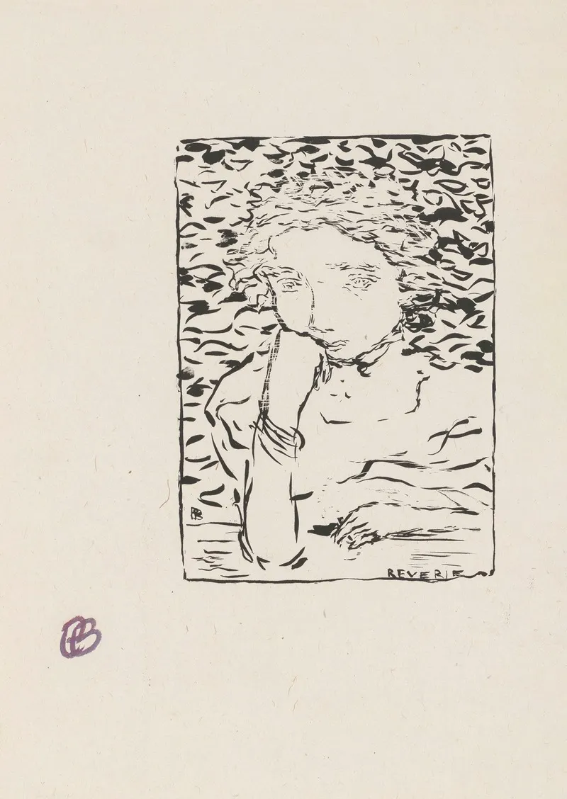 Reverie 30 by Pierre Bonnard - Canvas Print