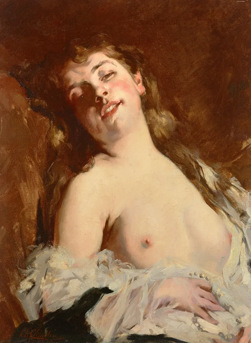 Reverie 38 by Charles Chaplin - Canvas Print