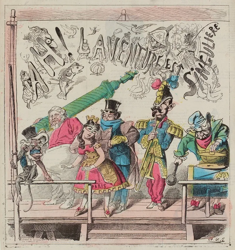 Revue De Lannee 1871 Dzinn Boum Boum
