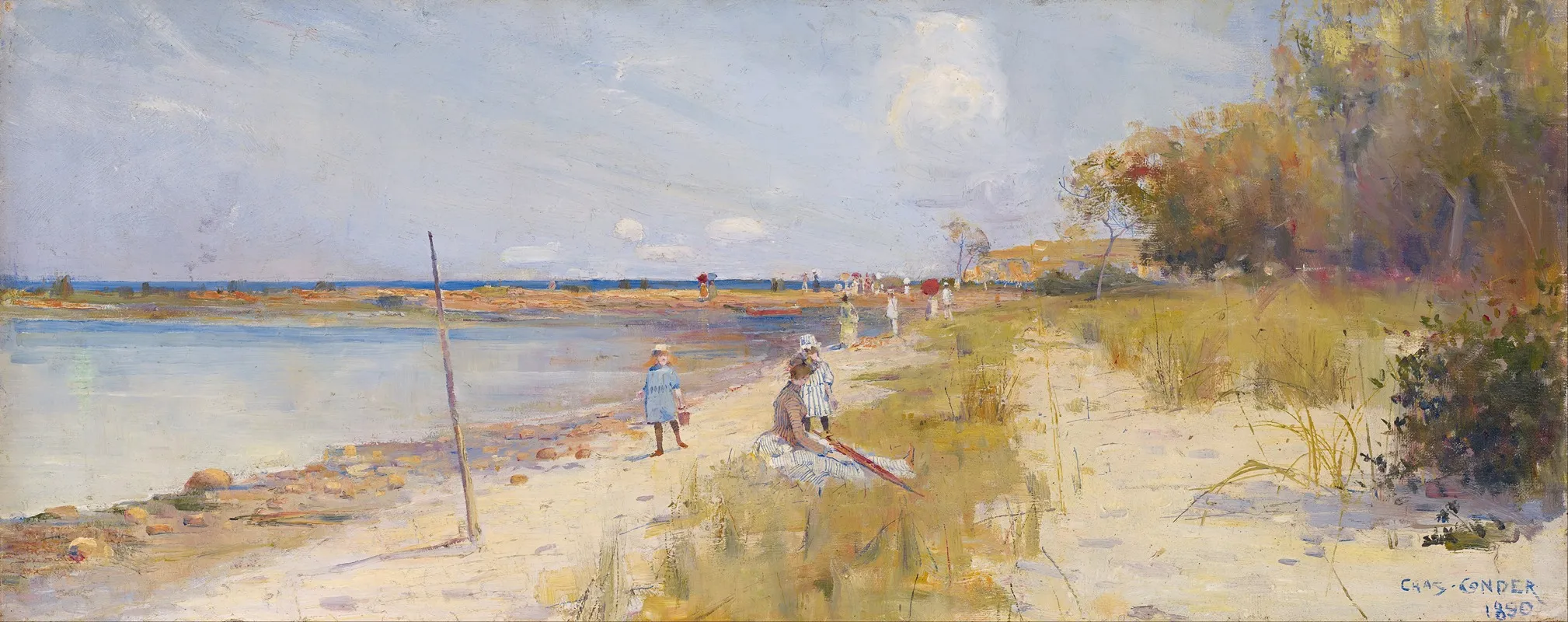 Ricketts Point by Charles Conder - Canvas Print