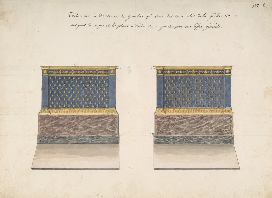Right And Left Tribunes