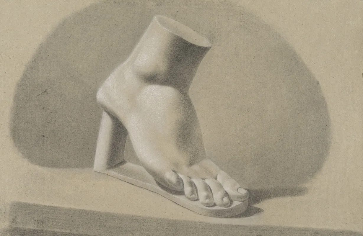 Right Foot On A Pedestal