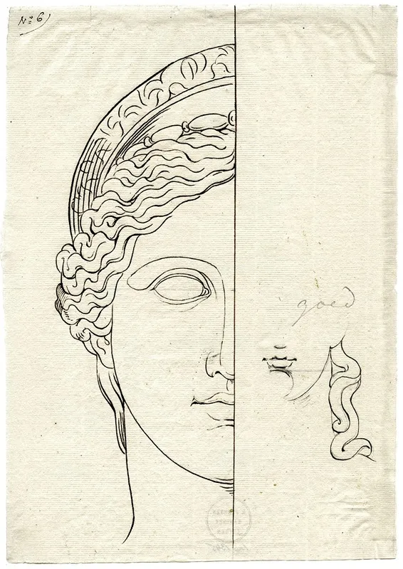 Right Half Of The Head Of The Hera Ludovisi