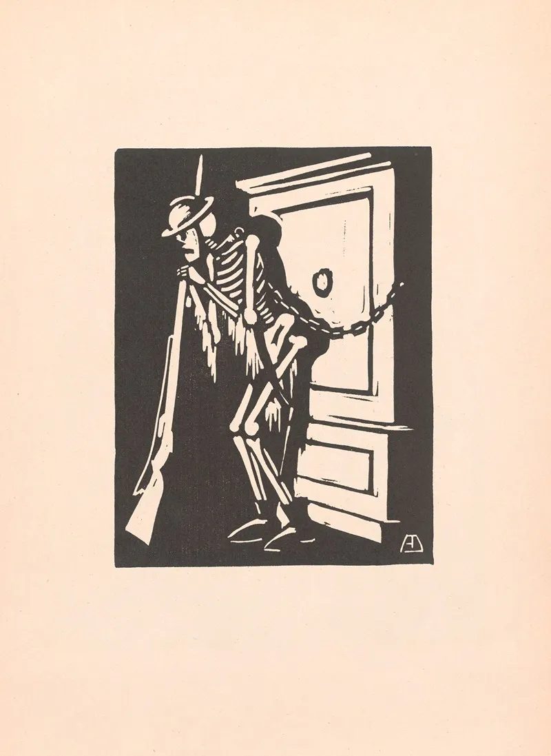 Right To The End by Albert Daenens - Canvas Print