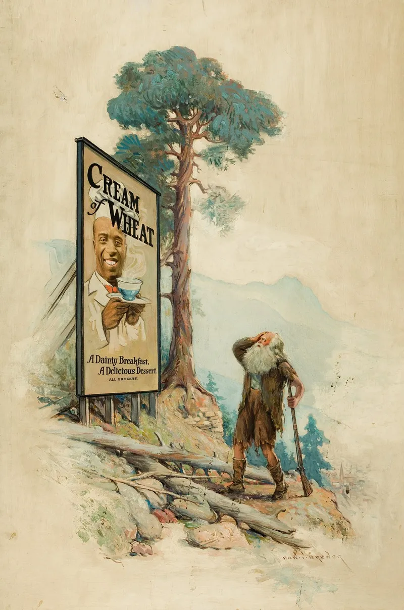 Rip Van Winkle Cream Of Wheat Advertisement by Edward Vincent Brewer - Canvas Print