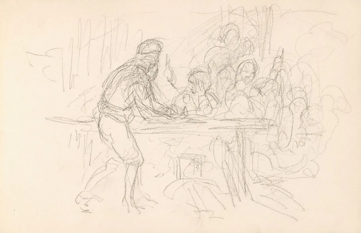 Riss Av Figurscene