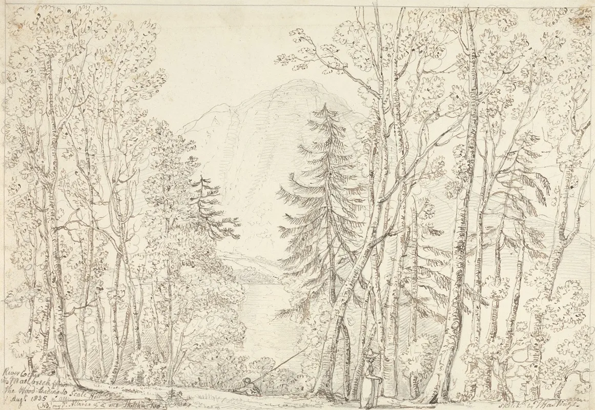 River Cocker And Mellbreak 1 August 1835