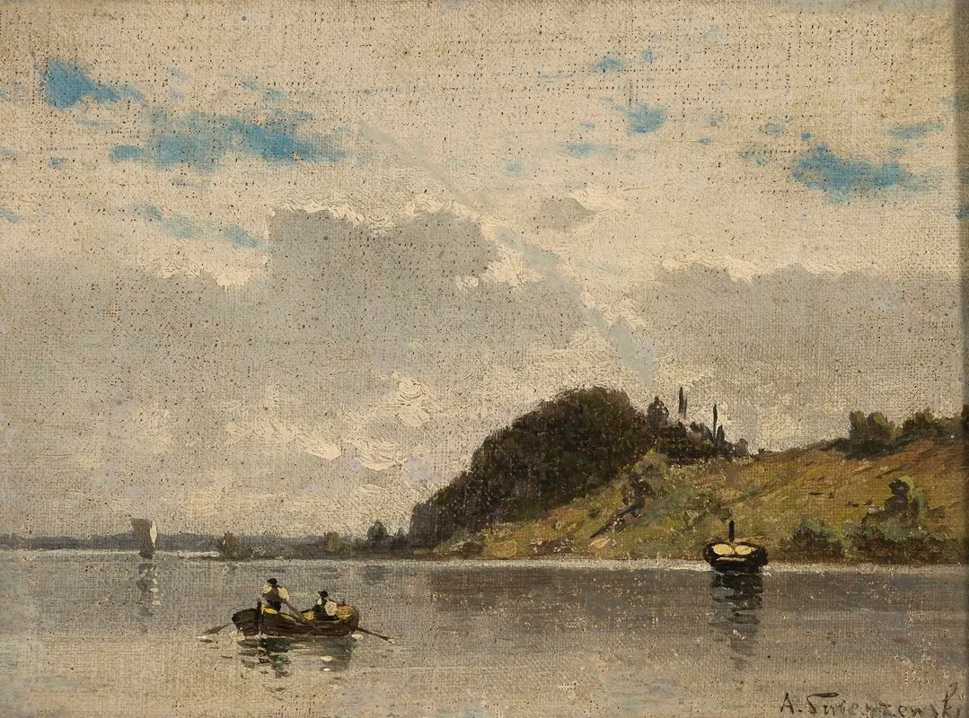 River Lake Landscape