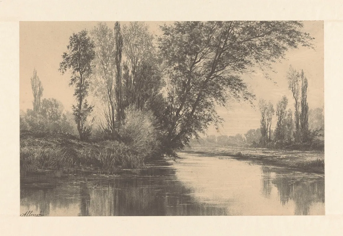 River Landscape Vues Dhyeres