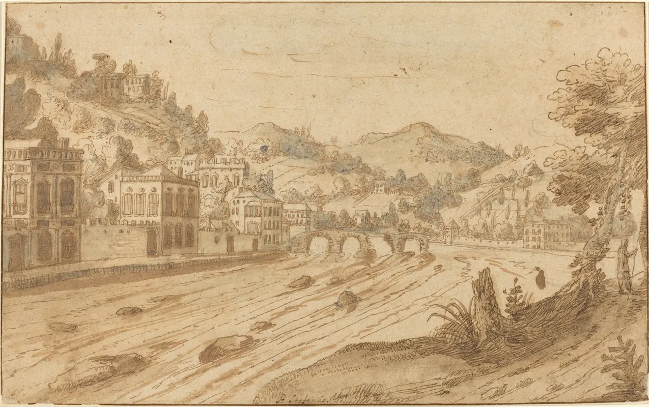 River View 2 by Pieter Stevens - Canvas Print