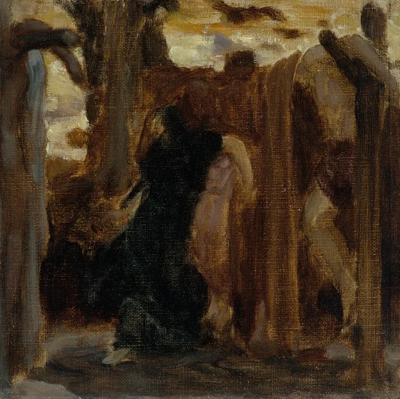 Rizpah A Colour Sketch