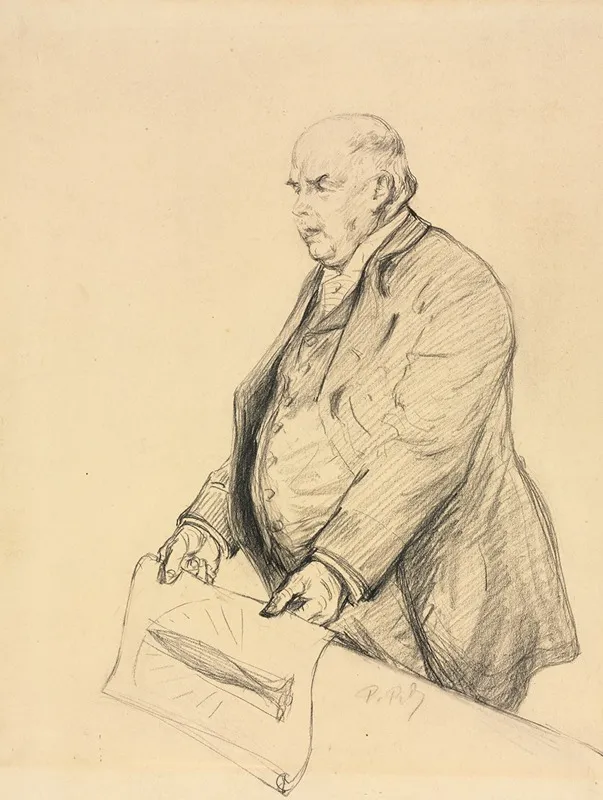 Robert Green Ingersoll by Charles Paul Renouard - Canvas Print
