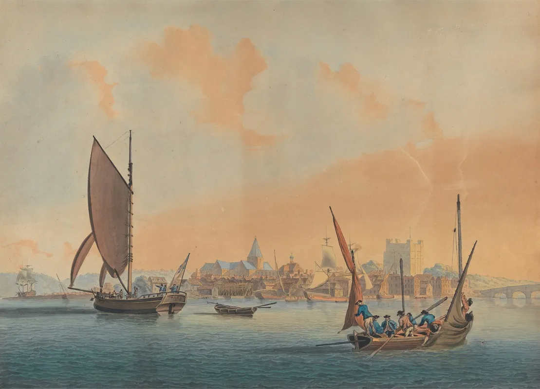 Rochester 3 by William Marlow - Canvas Print