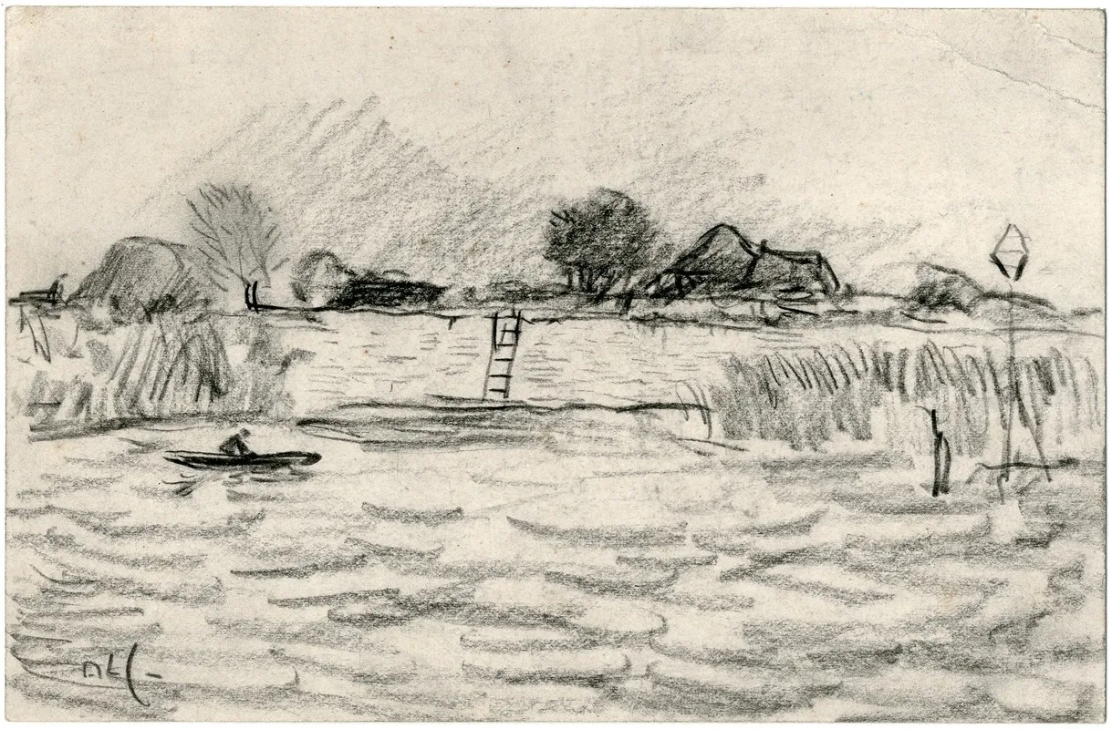 Roeibootje Op Een Meer