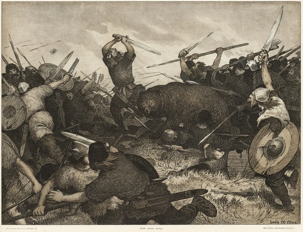 Rolfs Sidste Kamp Hrolfr Krakis Last Battle