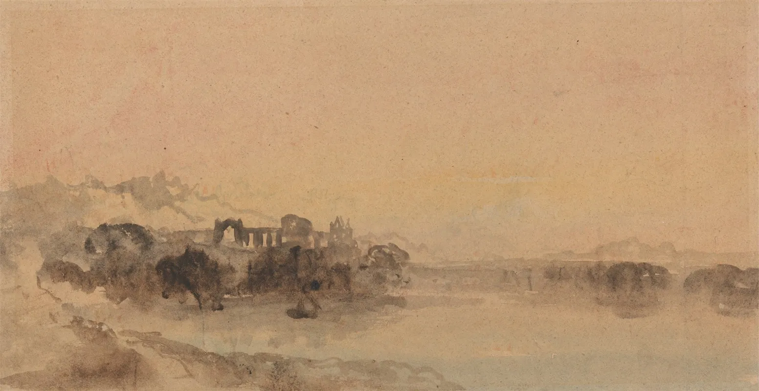 Romantic Composition by John Varley - Canvas Print