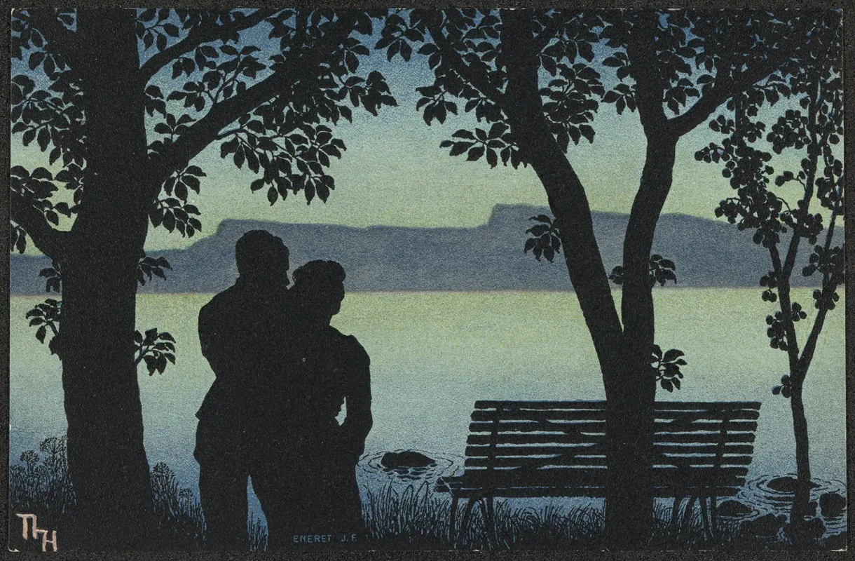 Romantic Motif 13 by Thorolf Holmboe - Canvas Print