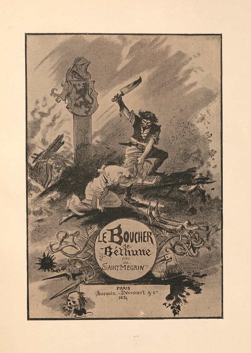 Romantiques Inconnus 2 by Albert Robida - Canvas Print