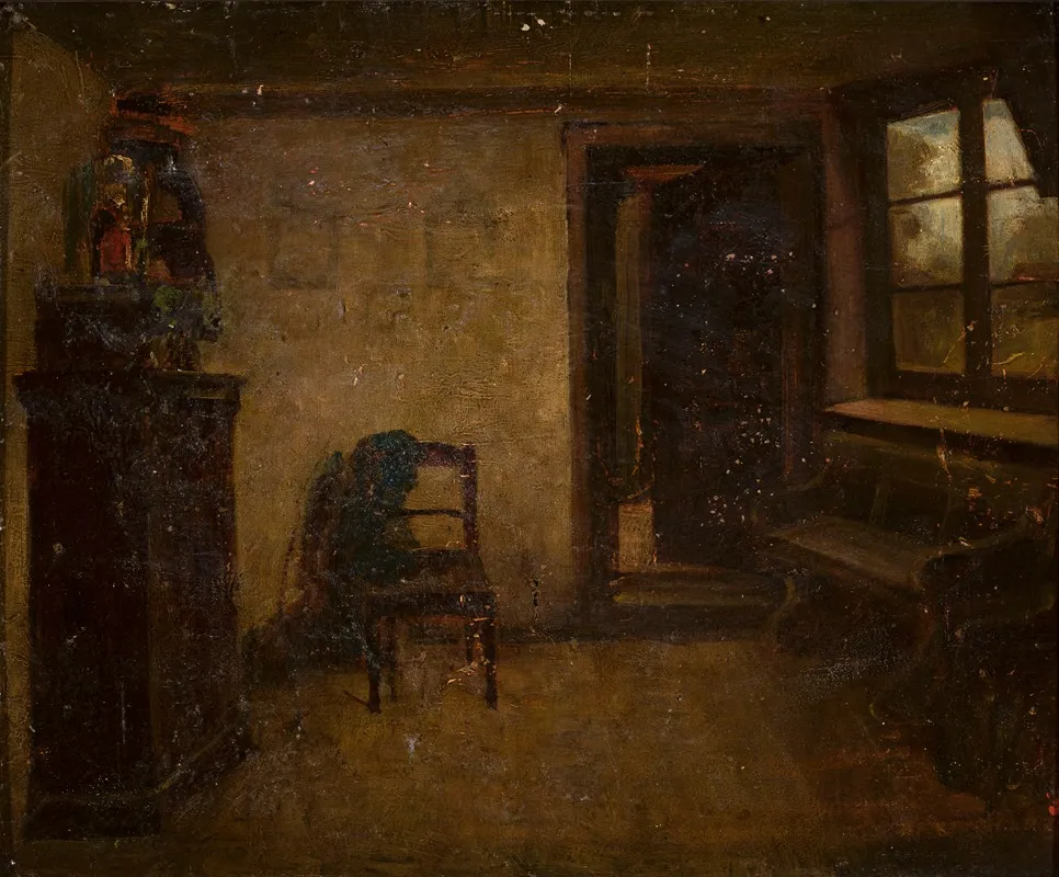 Room Interior by Curt Agthe - Canvas Print