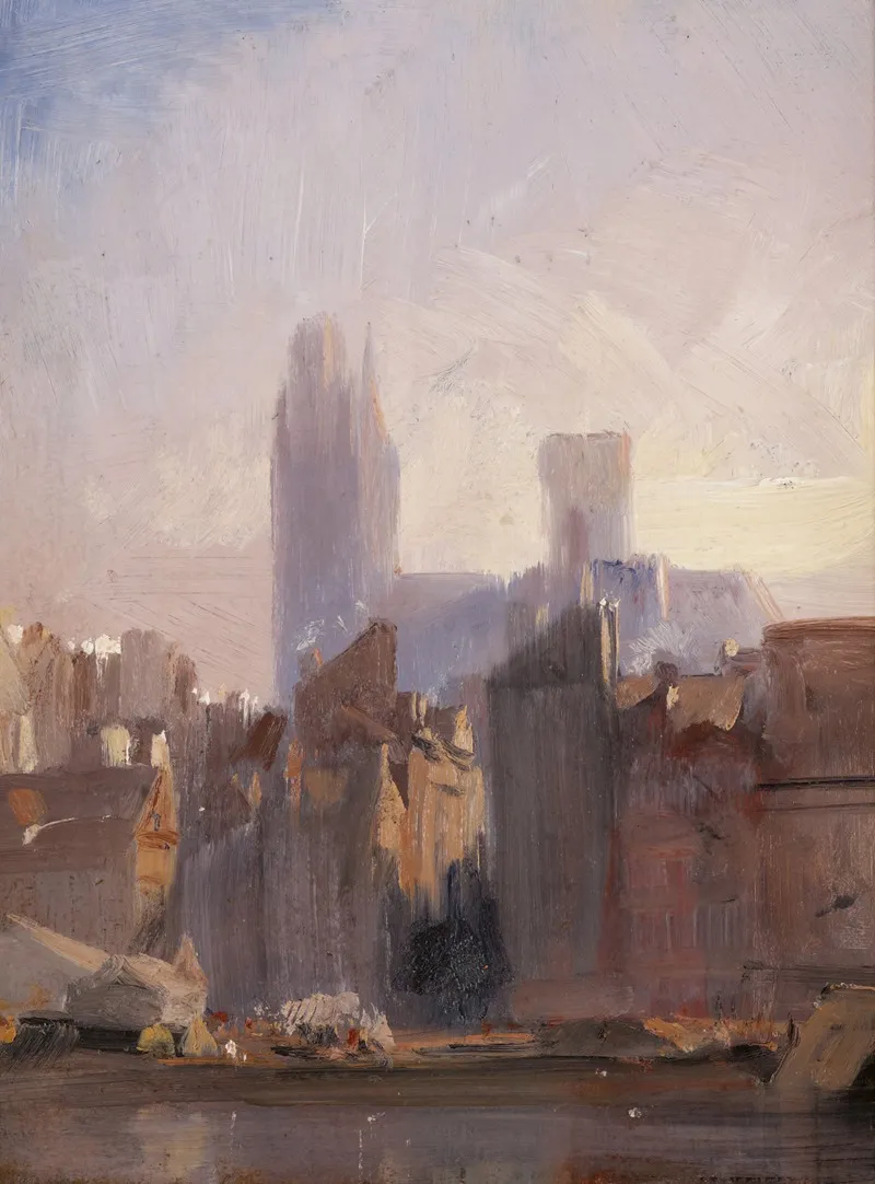 Rouen Cathedral Sunrise
