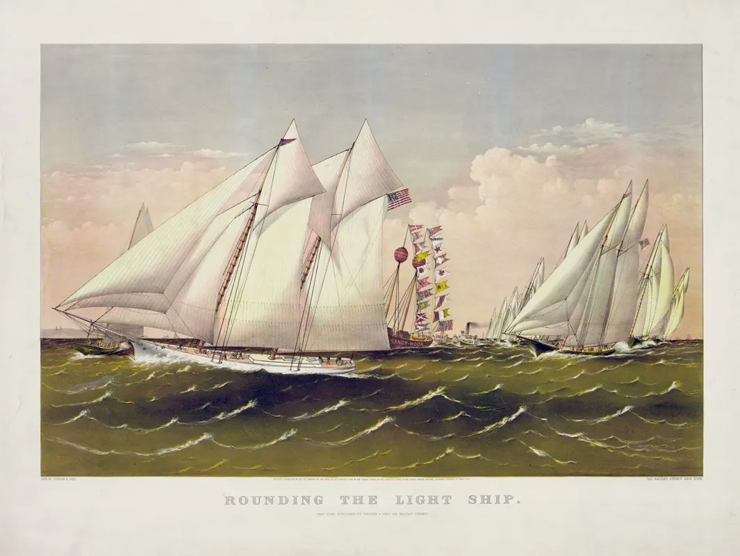 Rounding The Light Ship