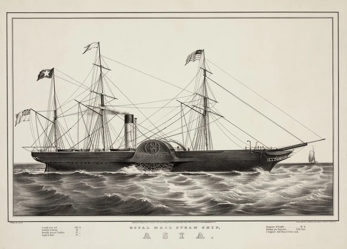 Royal Mail Steam Ship Asia