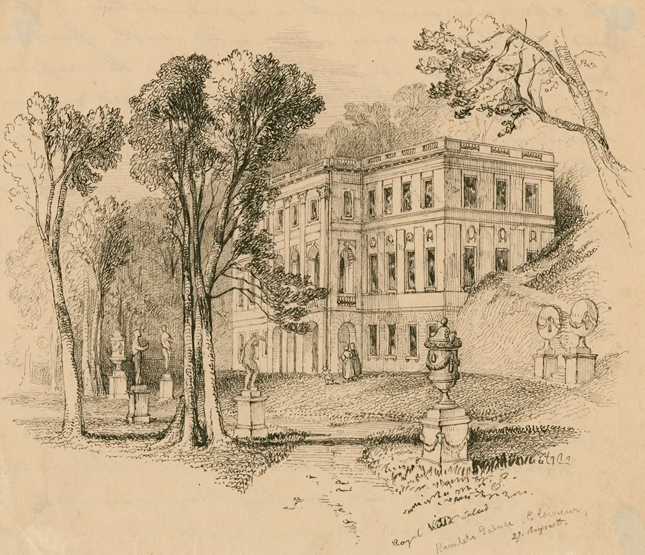 Royal Villa Called Hamlets Palace Elsineur