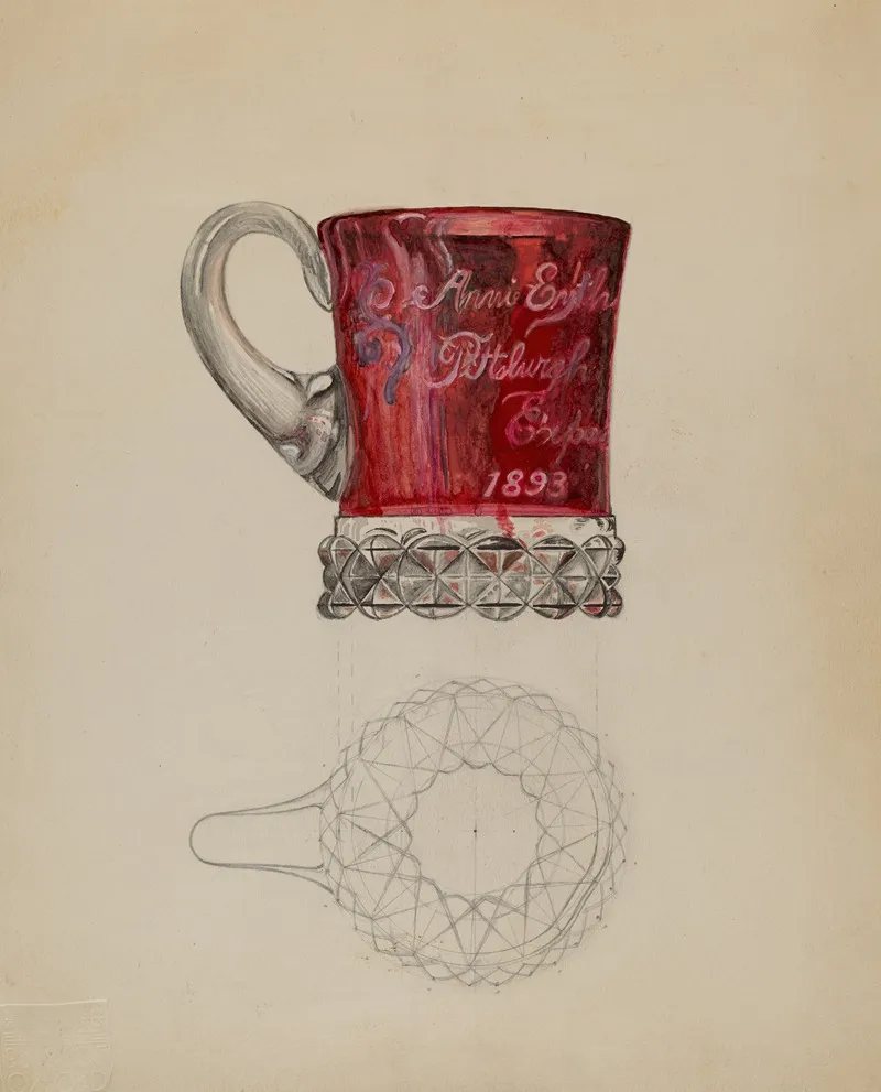 Ruby Mug by Albert Eyth - Canvas Print