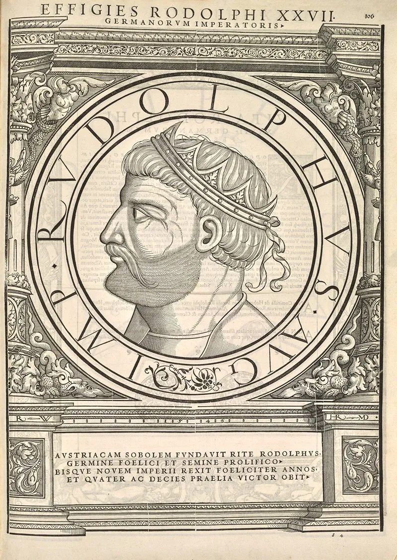 Rudolf I by Jacopo Strada - Canvas Print