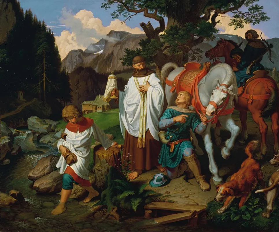 Rudolf Von Habsburg Und Der Priester 2