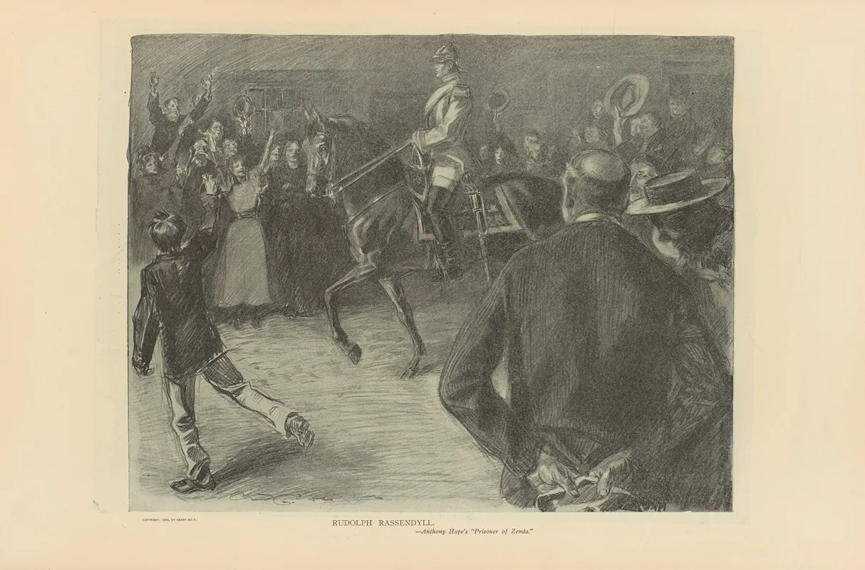 Rudolph Rassendyll Anthony Hopes Prisoner Of Zenda