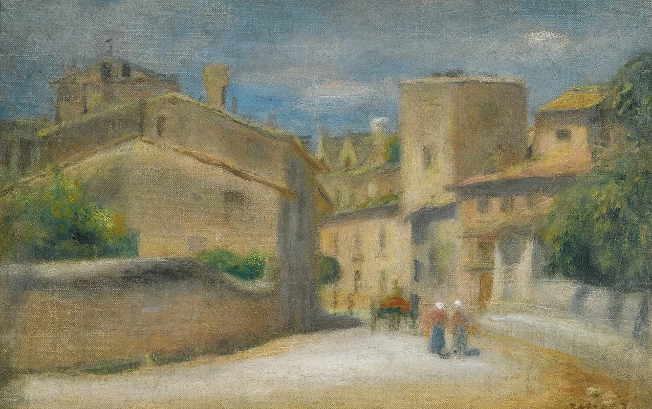 Rue A Villeneuve Les Avignon