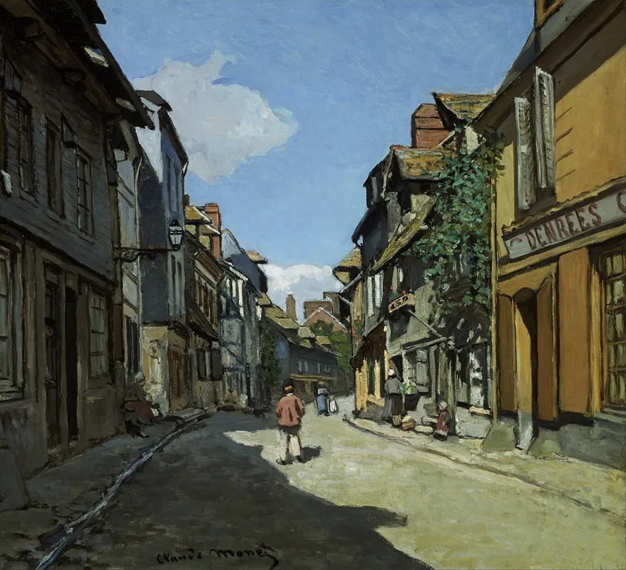 Rue De La Bavole Honfleur
