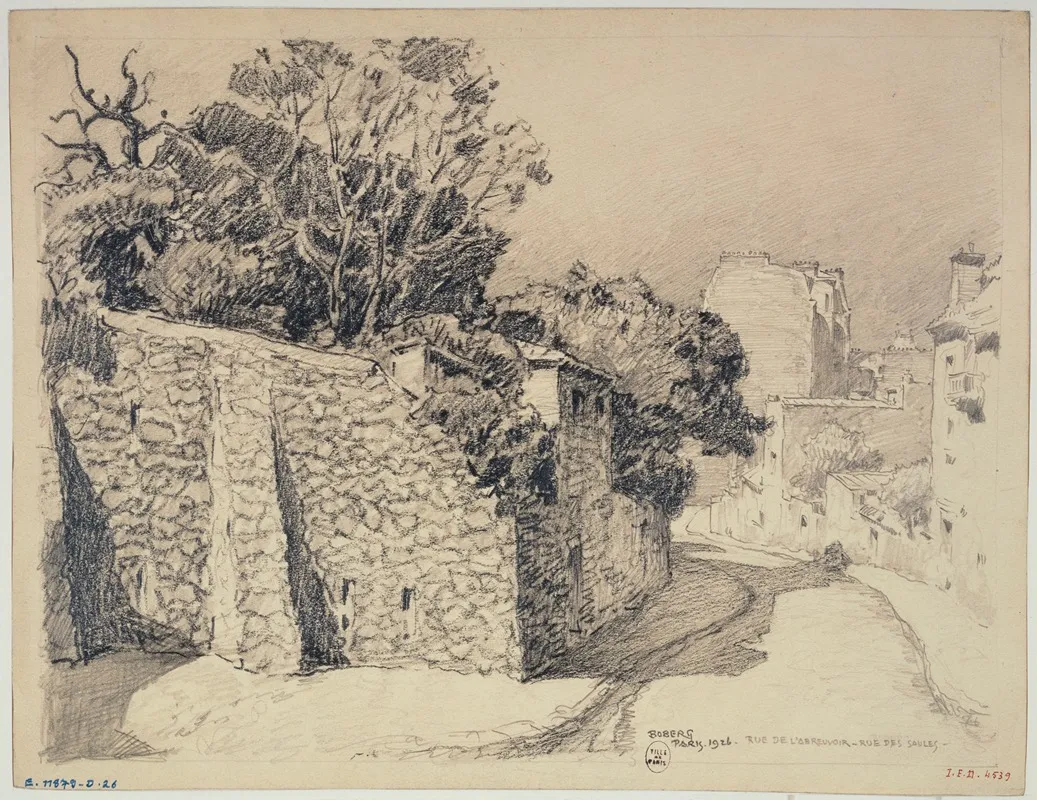 Rue De Labreuvoir Et La Rue Des Saules