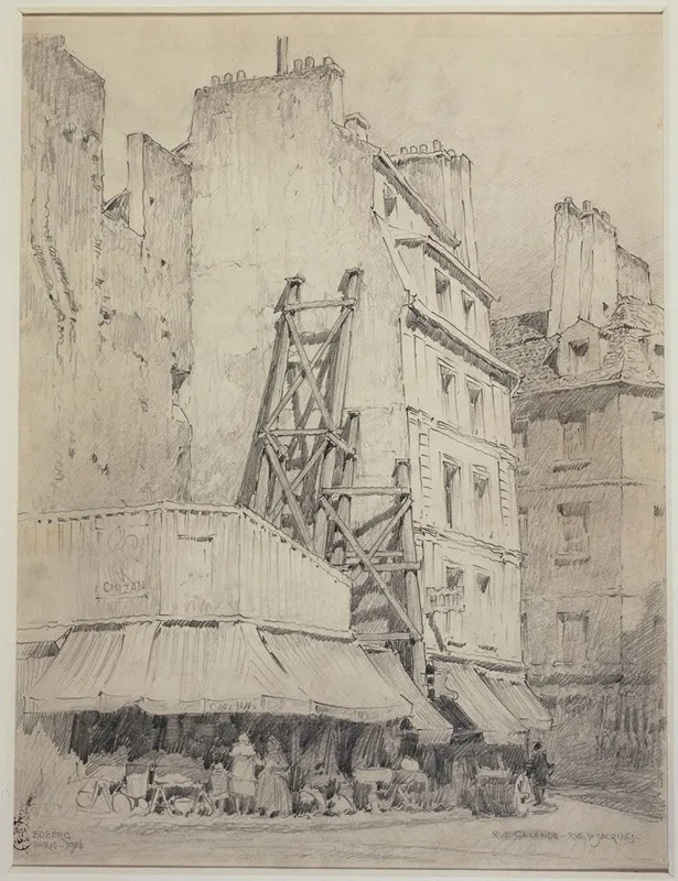 Rue Galande Rue Saint Jacques