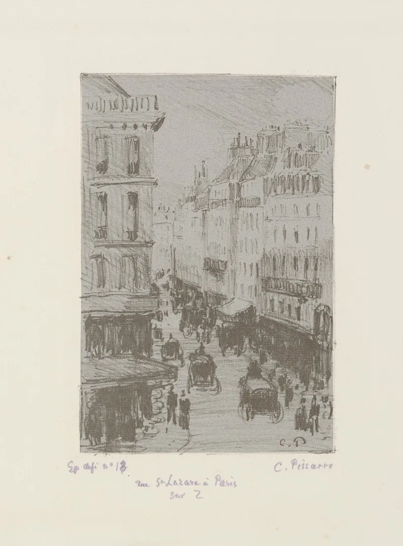 Rue Saint Lazare Paris 2