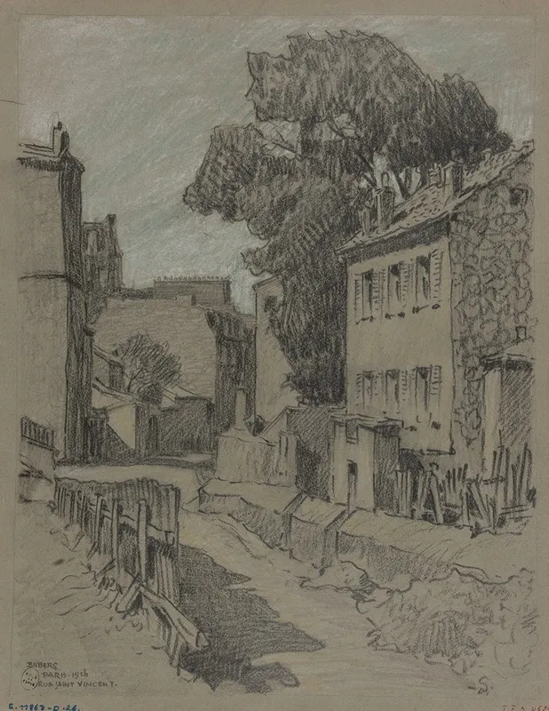 Rue Saint Vincent A Montmartre