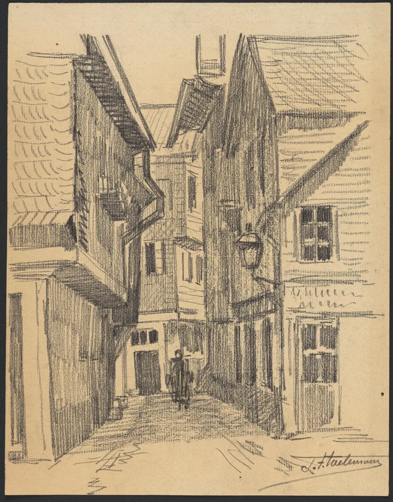 Ruelle Dans Une Ville