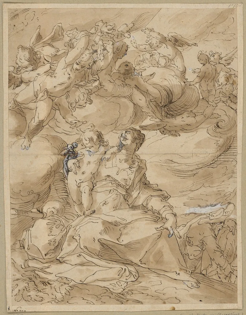 Ruhe Auf Der Flucht Nach Agypten by Gerrit Pietersz - Canvas Print