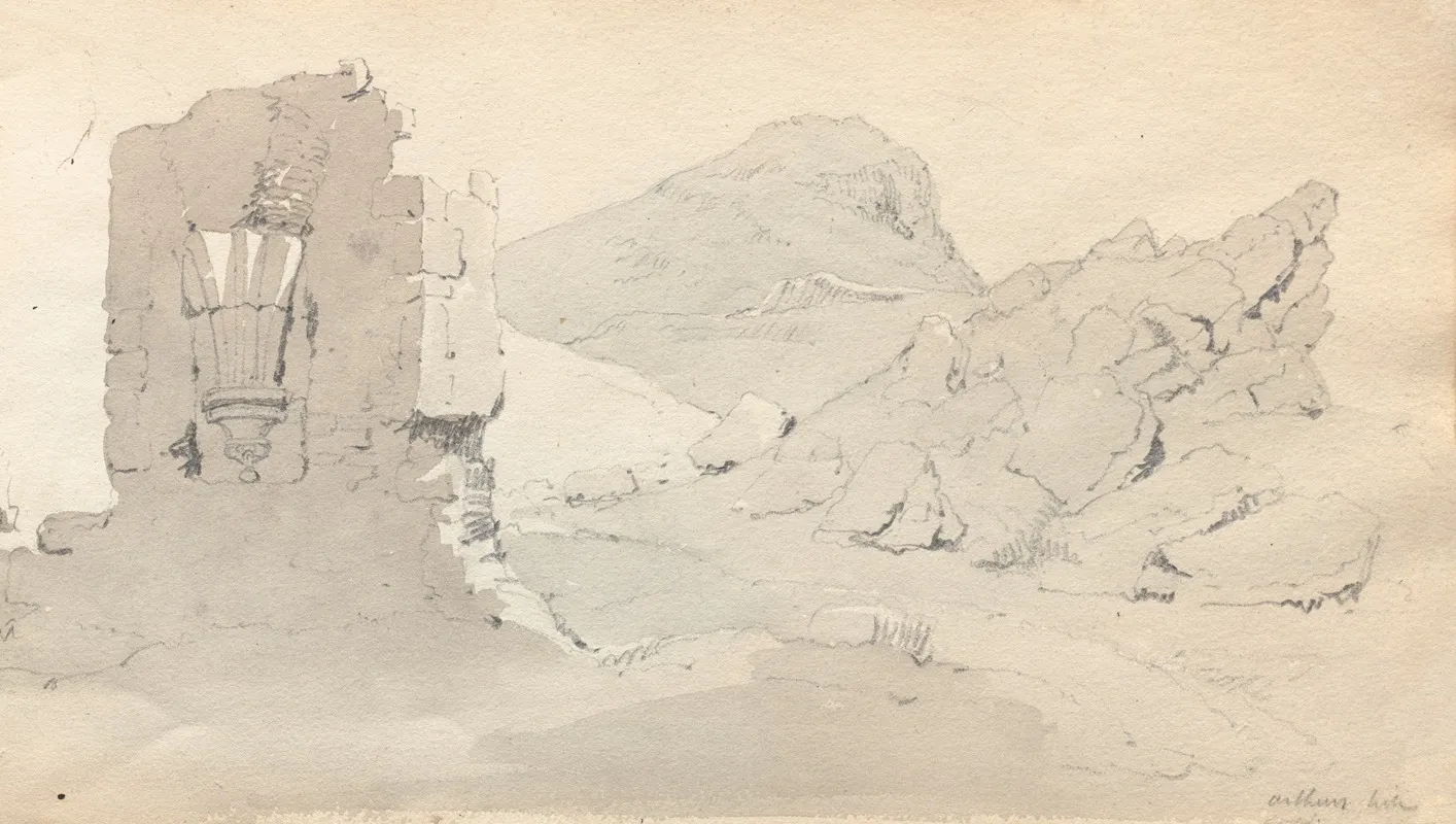 Ruin 2 by Samuel Prout - Canvas Print